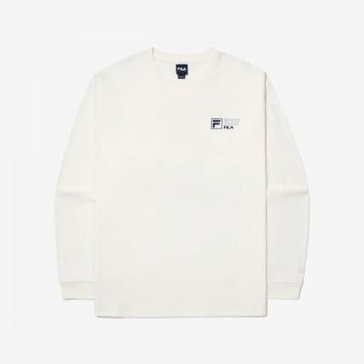 Fila Long Sleeve Tee White Rock Graphic