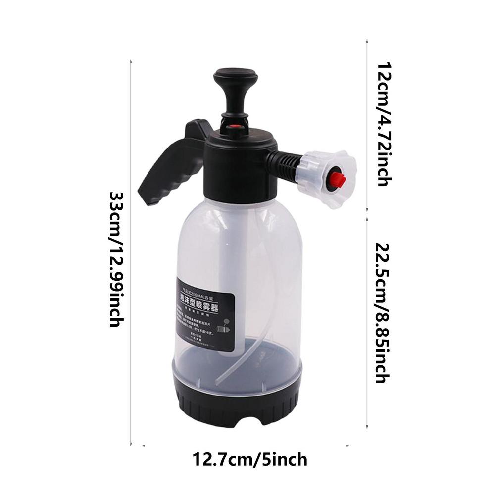 

Ручной напорный пенный распылитель для автоматического полива Насос высокого давления Распылитель пены для мойки автомобиля Насадка для пены для снега Автомобильные аксессуары