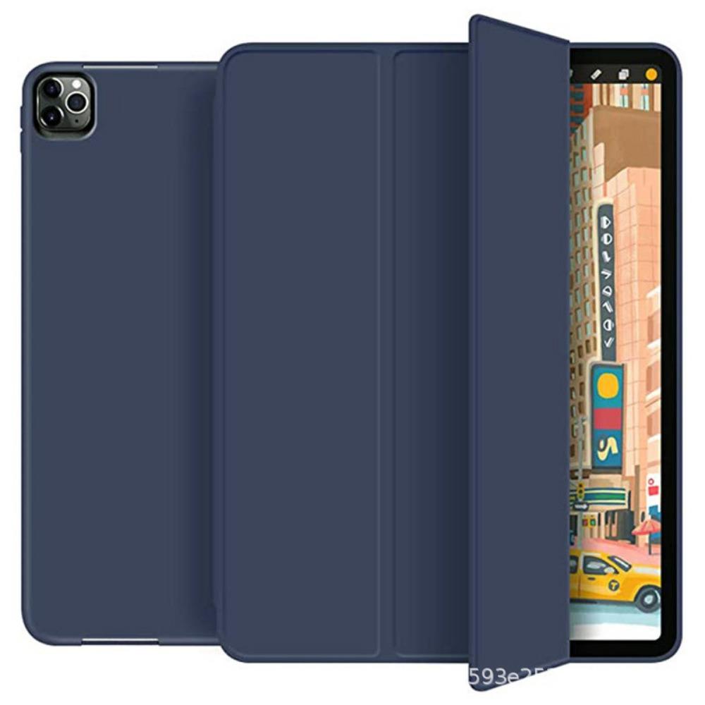 Para iPad 10 Capa Magnética 10.9 Polegadas À Prova de Choque Capa de Silicone com Porta-Lápis Casco Macio