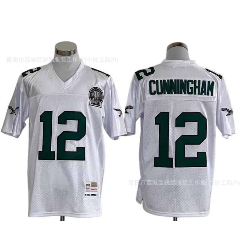 Philadelphia Eagles Retro Embroidered Football Jersey Unisex Adult Sportswear Fan Wear Casual Outfit
