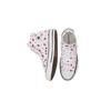 Converse Chuck Taylor All Star High Top Kids Canvas Shoes White Red Kids Sneakers 671289C