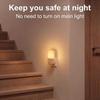 Safe LED Night Light for Kids Sleep Dusk to Dawn Sensor Mountable US EU Plug for Nursery Hallway Bathroom