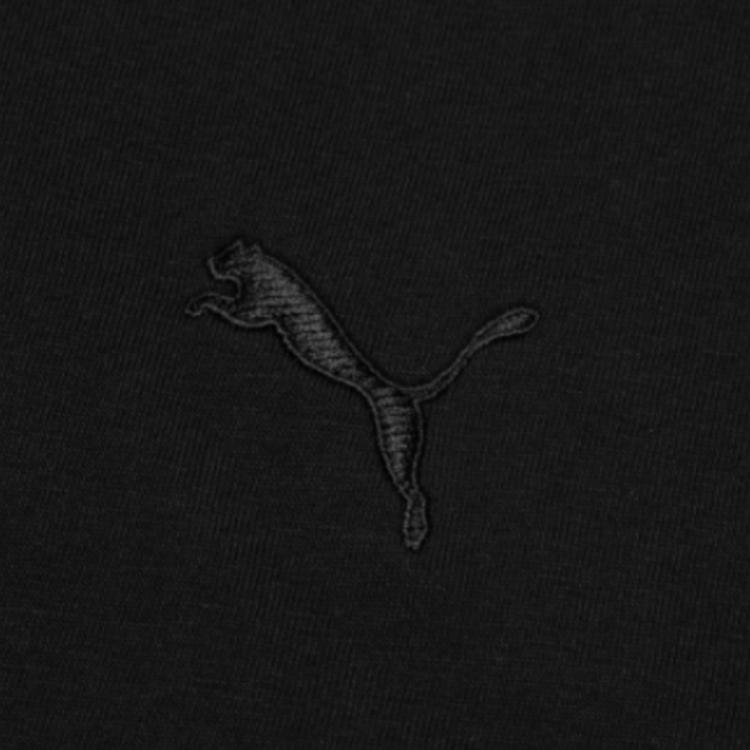 Puma X Michael Lau Collaboration Logo Color Block Letter Print Short Sleeve T-Shirt Men Tops Black 531321-01