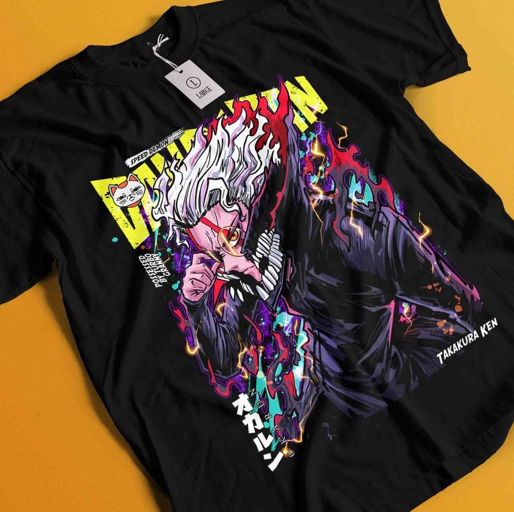 

Футболка Dan Da Dan Футболка Окарун Футболка Момо Аясэ Футболка Кен Футболка Турбо Джин Айра Сэйко XL