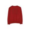STONE ISLAND Sweatshirt With Round Neck Graphic Print Long Sleeve Kids Tops Red 781662044-V0015