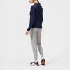 Lifestyle Casual Sweatshirts Women's Navy Blue Crew Neck Moderate Regular WT03804-PGM