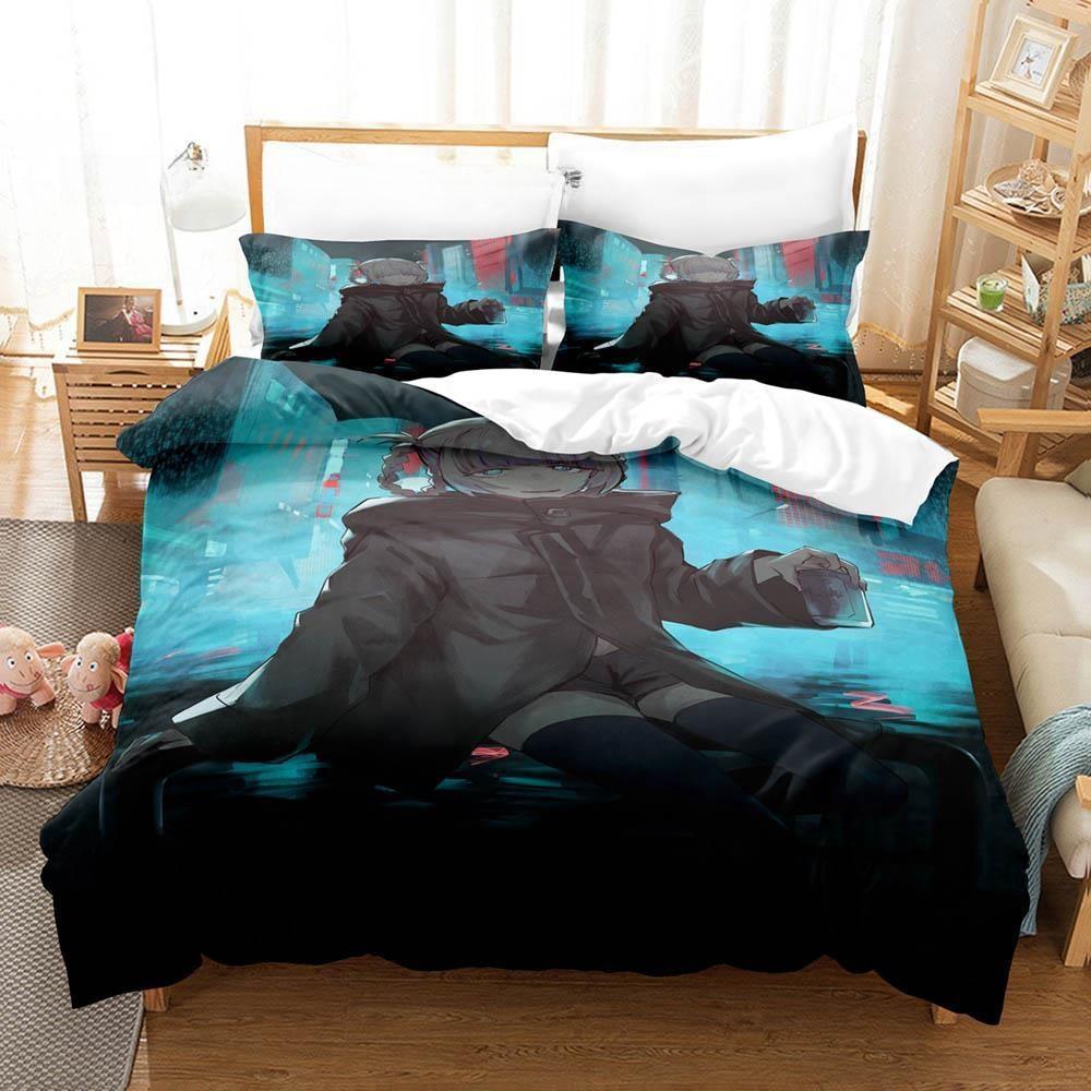 New 3D Printing Anime CALL OF THE NIGHT Bedding Set Single Twin Full Queen King Size Bed Set Adult Kid Bedroom Duvet Cover Sets