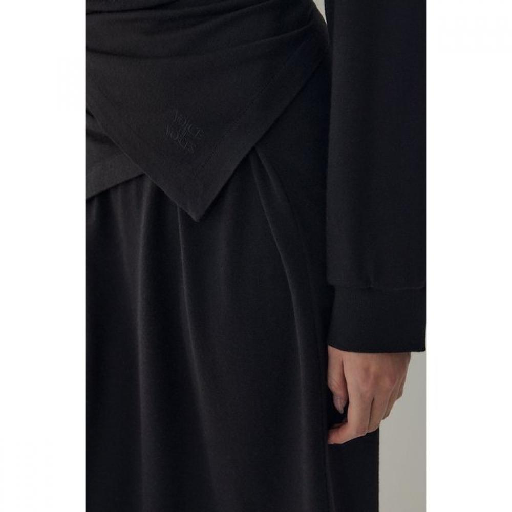 Vov Wool Blend Tie Knit Dress  7116137101 