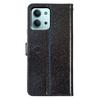 Pro Xiaomi Redmi 15C 4G (Globální) (171 mm)/Poco C85 4G (171 mm) Peněženkové pouzdro třpytivé proti poškrábání kožené stojánkové pouzdro na telefon s popruhem