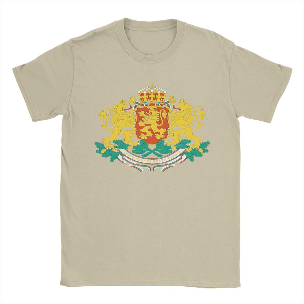 Coat of Arms of Greece  Pure Cotton TShirt For Men Summer  Streetwear TShirts ONeck Leisure Tees Oversize Dropshipping Tops