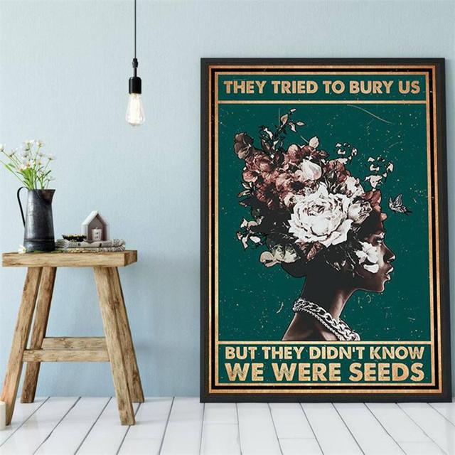 Lose Your Mind Find Your Soul Inspirational Quote Art Retro Poster Prints Abstract Girls Canvas Painting Vintage Home Wall Decor
