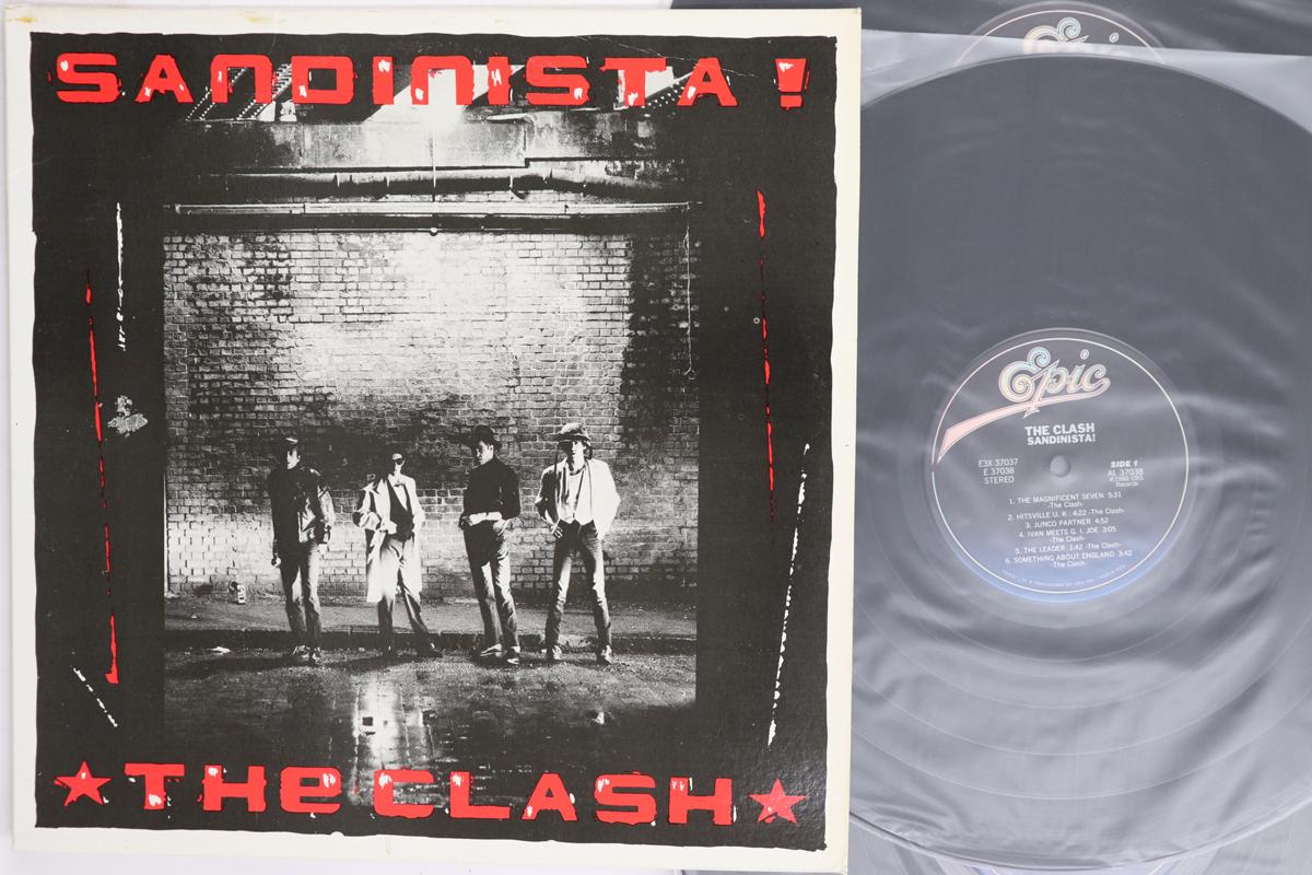 Виниловая пластинка CLASH Sandinista E3X37037 EPIC 1980 США Рок Б/у