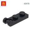 Non-Toxic 208Pcs/Lot 60478 1 X 2 With Bar Handle On End Block Moc Color Accessories Compatible With Curved Brick Diy Toys For Kid