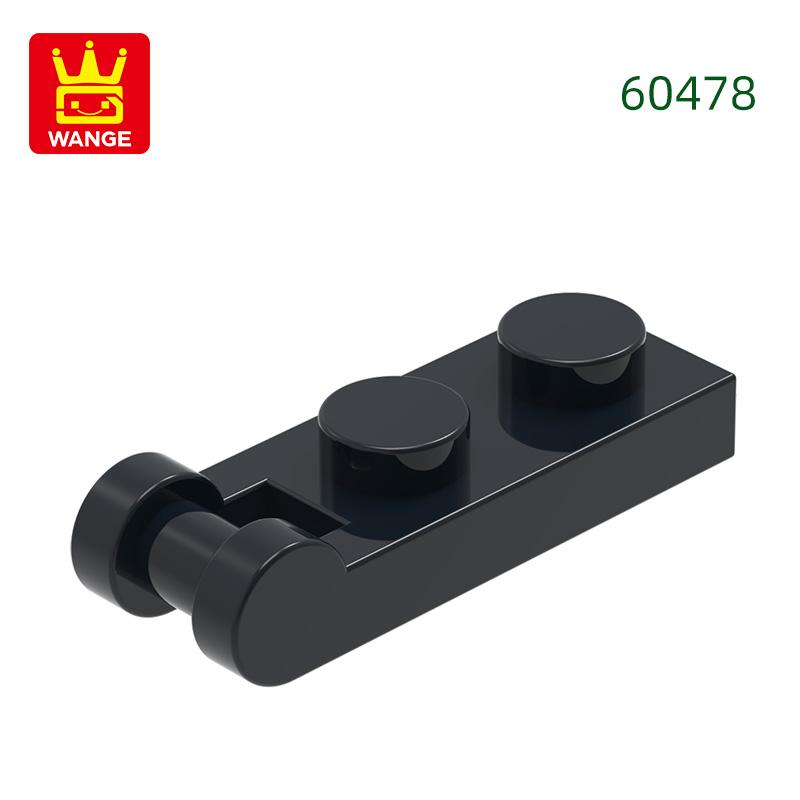 Non-Toxic 208Pcs/Lot 60478 1 X 2 With Bar Handle On End Block Moc Color Accessories Compatible With Curved Brick Diy Toys For Kid