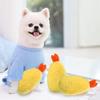 Haustierhund Zähneknirschen zur Linderung von Langeweile, Strapazierfähiges Brathähnchen, Plüschkatze mit Geräuschen, Spielzeugkatze, Teddyhund