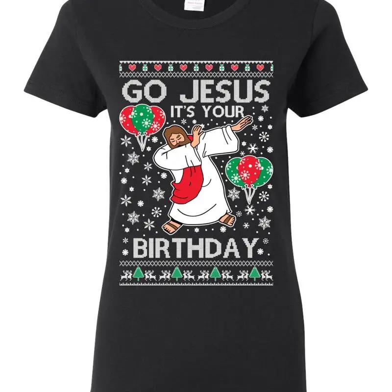 Va Jésus C'est Ton Anniversaire T-shirt Femme