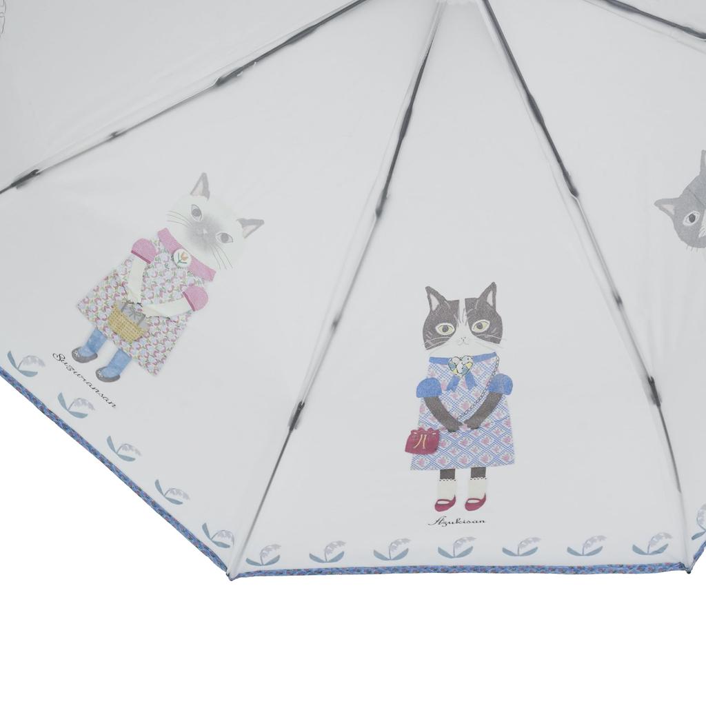 Vinyl Folding Umbrella Parlor GR [Kusuguru Japan] Suzuran-do