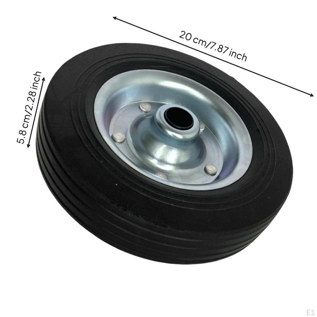 Trailer Jack Wheel Universal Heavy-Duty