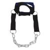 Neck Harness Increase Core Strength Support Injury Recovery Neck Exerciser for Home Gym Blue Black