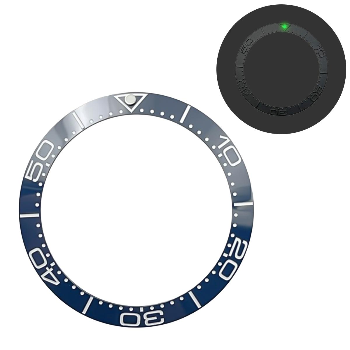 

1pc Watch parts 38mm Ceramic Bezel Inserts Watch Case Accessories For 40mm Submariner Men s Wristwatch Repair Replacement