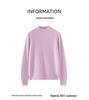 Women's 100% Cashmere Round Neck Sweater - Autumn/Winter Loose Knit Pullover