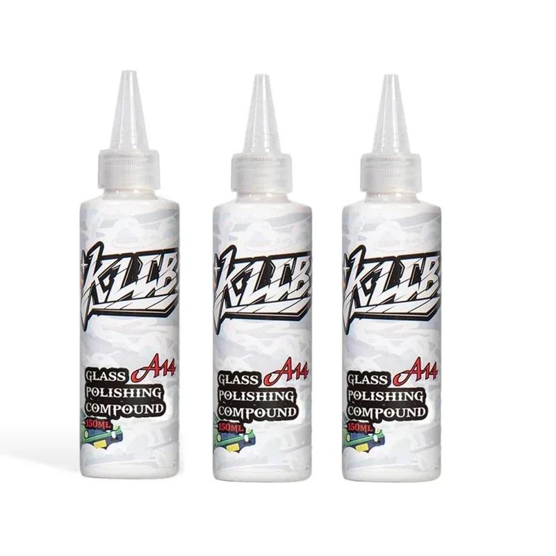 150ML Upgraded cerium oxide glass polish removes water spots light scratches & grease film—streak-free finish no marks left.