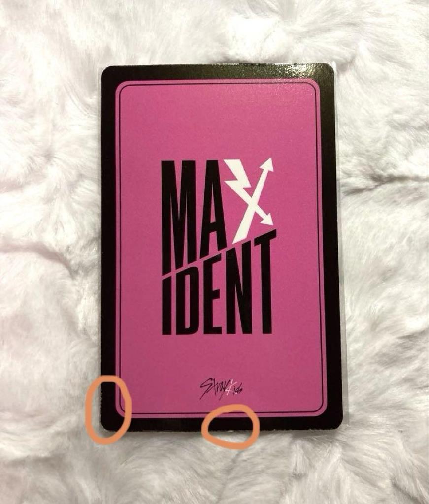 [USED] stray kids reno MAXIDENT JYP bonus skzoo