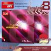 Ракетка для настольного тенниса Hurricane 8 Red Double Happiness - Быстрая атака, гладкие накладки, скоростной тип