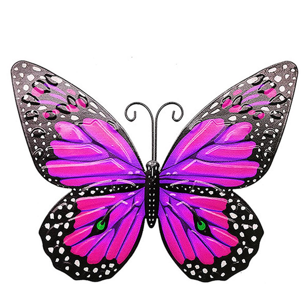 3D Design Butterfly Wall Art 3D Metal Butterflies Long-lasting Iron Modern Or Rustic Area Nature Art Timeless Style