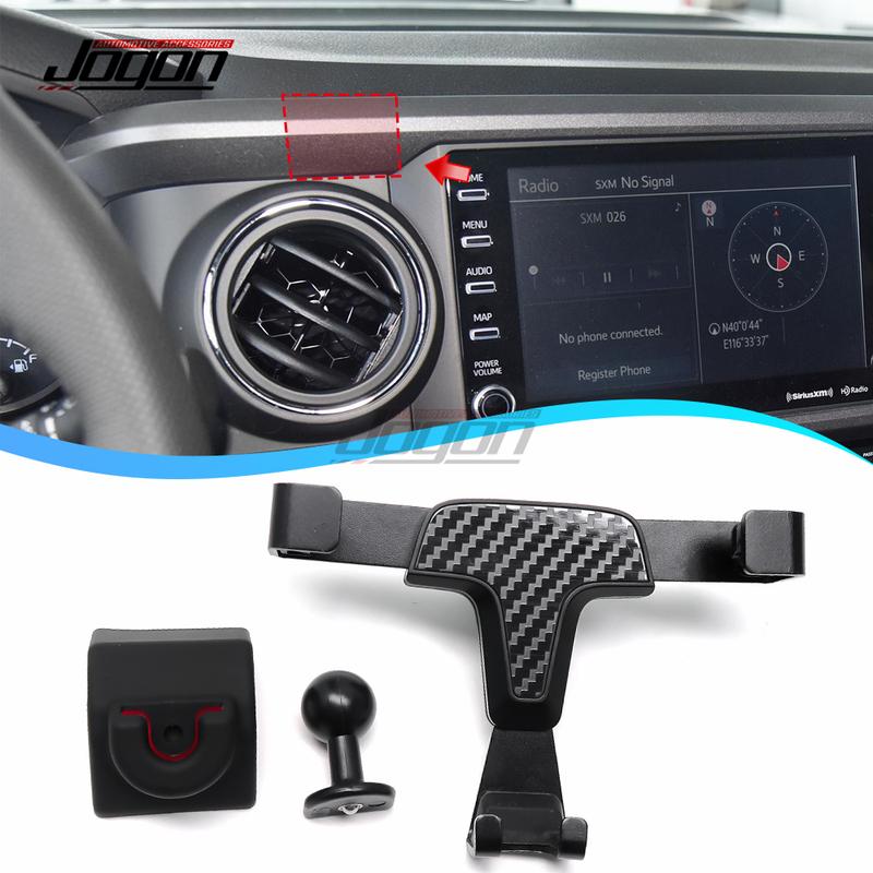 Car Air Vent Mount GPS Stand Phone Holder For Toyota Tacoma 2016 2017- Iinterior Mobile Cell Phone Holder Car Accessories