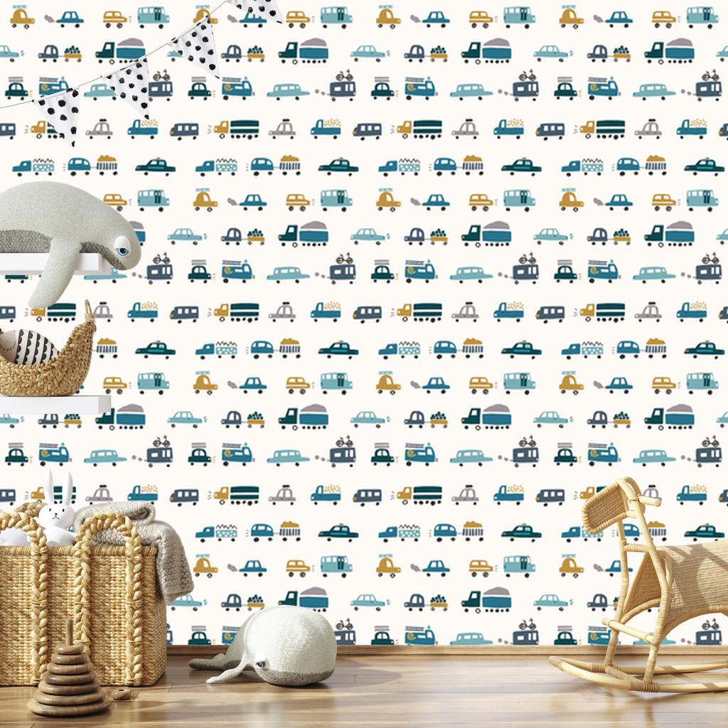 Vehicles wallpaper for living room and bedroom 50x1000