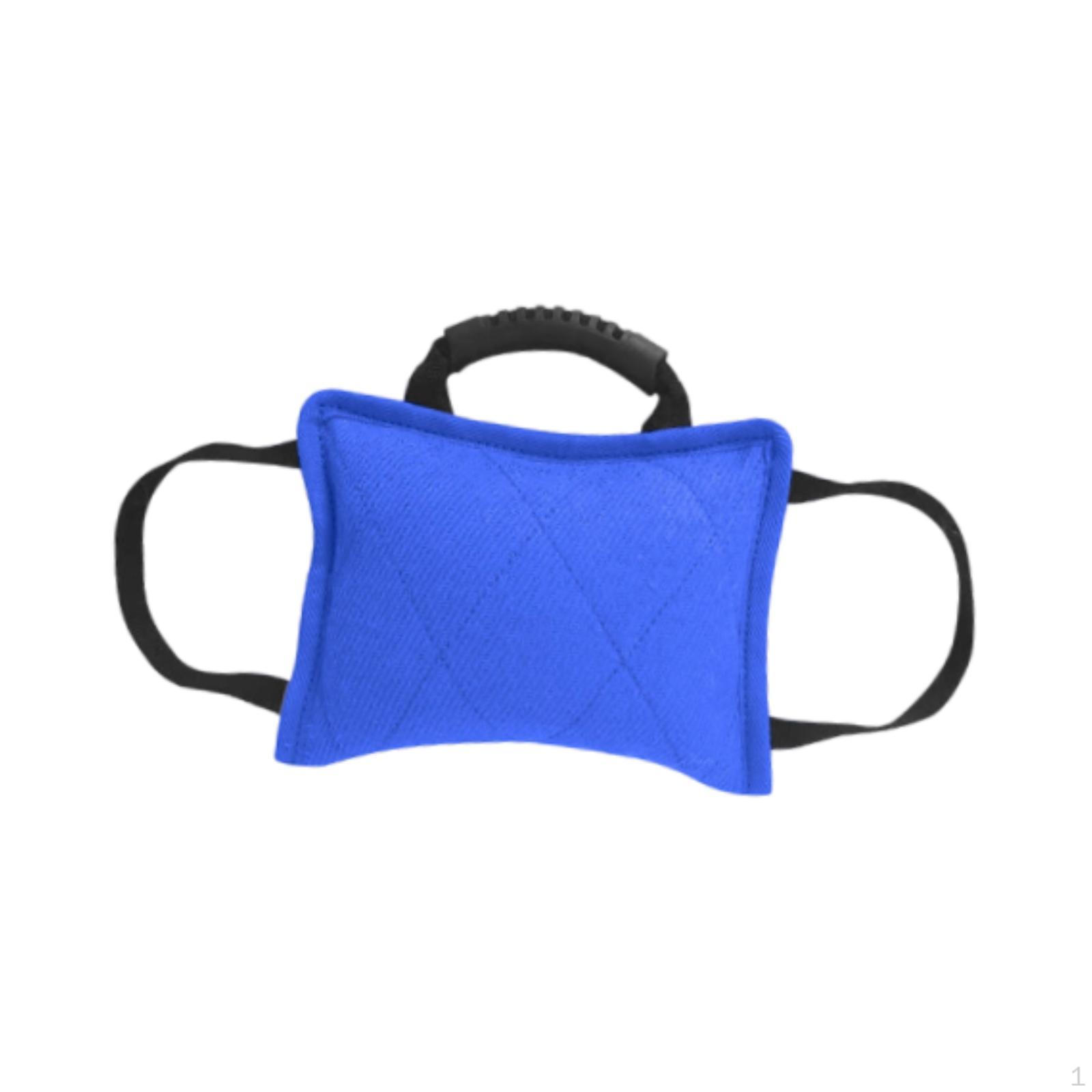 

Игрушка-перетяжка для собак, Игрушки, Товары для питомцев, Веселая интерактивная игра с 3 ручками, Прочная, Неразрушимая, Тяни синий