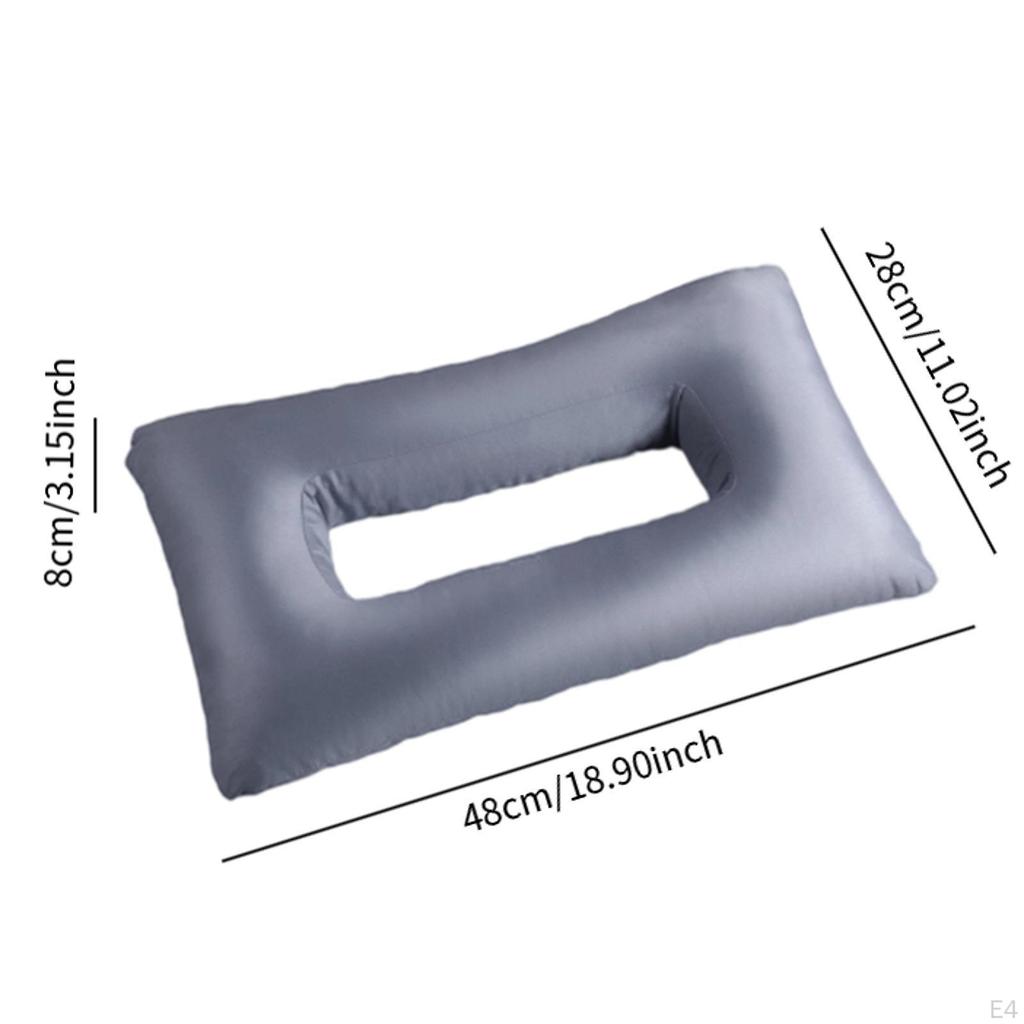 Piercing Pillow Cushion Ergonomic Comfortable Decorative Ear Neck Support for Couch
