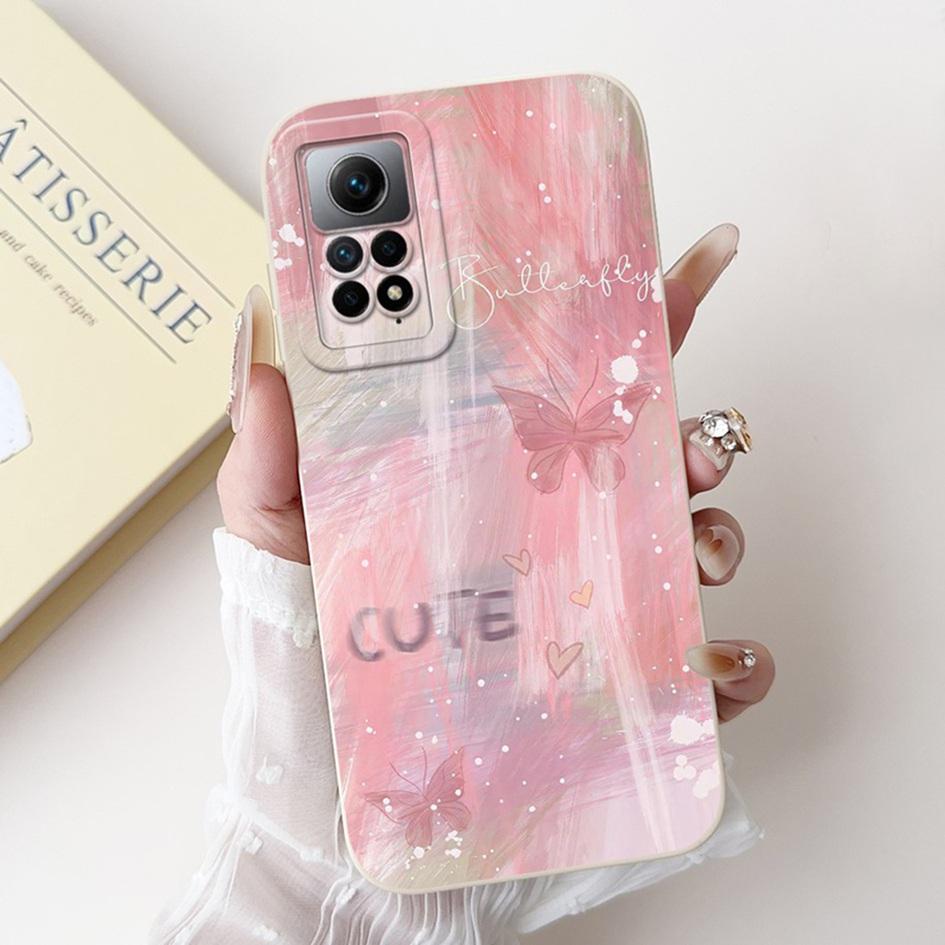 For Cover Xiaomi Redmi Note 12 Pro 4G Case Popular Space Flower Soft Silicone Back Cover For Xiaomi Redmi Note12 Pro 4G TPU Capa