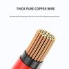 20A High Current Spring Loaded Multimeter Test Leads with Test Line Durable Silicone Test Probe for Electrical Testing