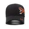 Cap Men's Spring Autumn Embroidered Tiger Baseball Cap Men's Outdoor Cap