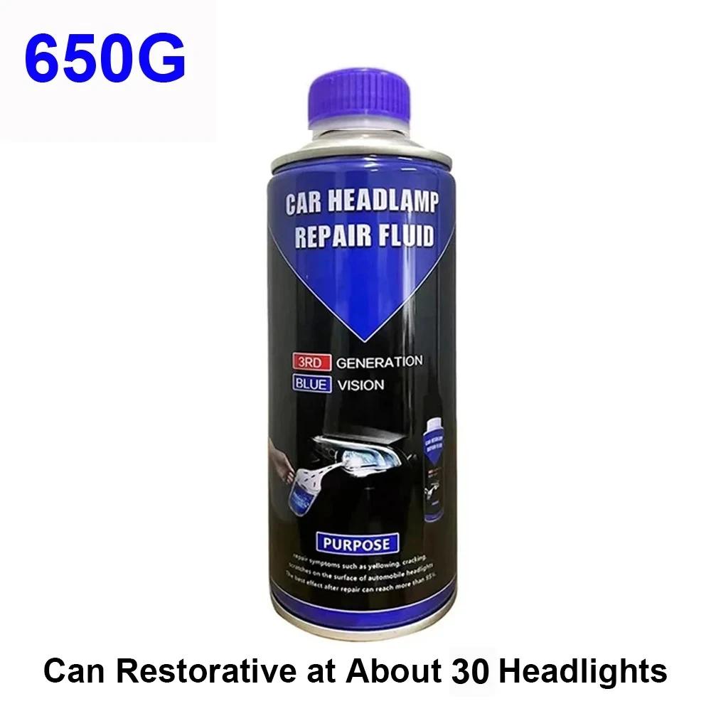 

Advanced Headlight Restoration Kit Liquid Polish Removes Oxidation Restores Clarity