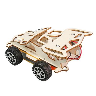 Kreatywny DIY Ręcznie Robiony Technologia Mały Twórca Model Zabawki Dziecięce Drewniane Narzędzie Dydaktyczne Technologia Mały Twórca Zabawka Puzzle