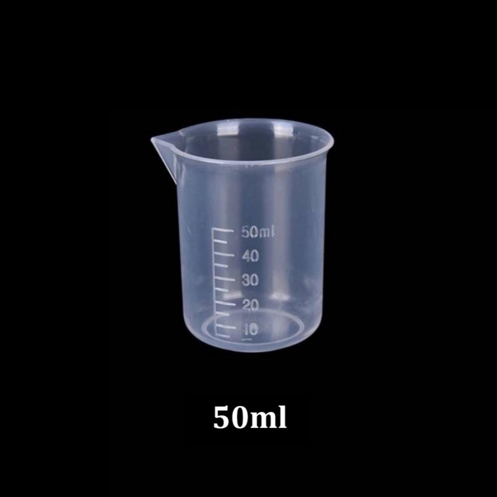 Clear Plastic Graduated Measuring Cupws Househould Portable Baking Beaker Liquid Measure Jug Transparent Cup Container