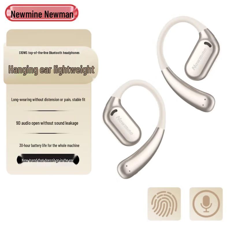 

Newmine S1 Pro Open-Ear Bone Conduction Wireless Sports Headphones