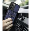 Coque de Protection pour smartphone - Booling - pour Samsung S22 Plus - Coque rigide - 2 verres trempés - Style armée