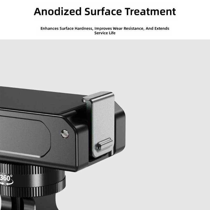 Magnetic Quick Release Mount For Action Camera With 360 Degree Rotation And Double Locking Mechanism for Action 6