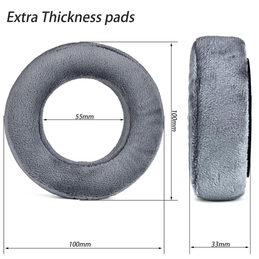 YAYINCC Protein Leather Earpads Cushions For Beyerdynamic DT700 Prox DT900 Prox Headphones, Replacement Ear Pads Headset