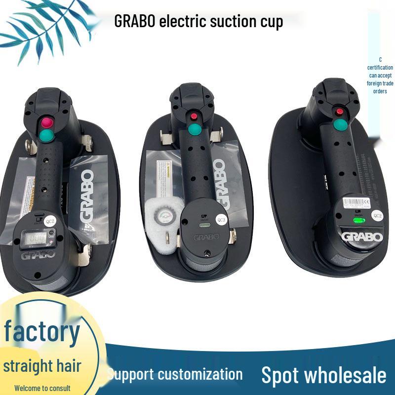 GRABO 170KG Electric Vacuum Suction Cup for Glass & Tile Lifting GRABO H Basic (1 Battery, 1 Charger)