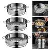 316Stainless Steel Steamers Steaming Plate Cooking Tool Steaming Rack Steaming Tray Steaming Dish Perfect for Cooking