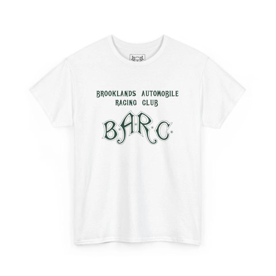 

Brooklands Auto Racing Club T-Shirt - British Classic Car Vintage Tee Race Gift S