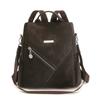 Women Anti-theft Backpack Luxury Leather Daily Travel Shoulder Bag Backpack for Teenager Girl School Rucksack Large Capacity Sac