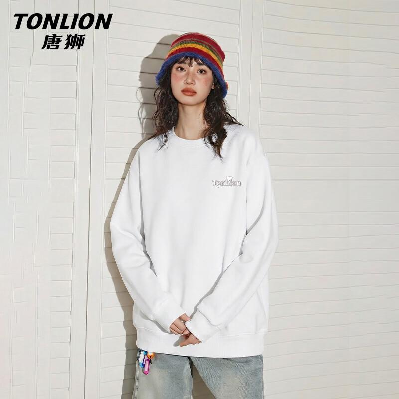 TonLion Women's Long Sleeve Crewneck Sweatshirt