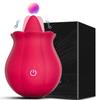 Rose-Vibrator Sex Toys for Women 10 Tongue Licking Nipple Clit Sucker Stimulator Erotic Vibrating Sex Machine Adult Products
