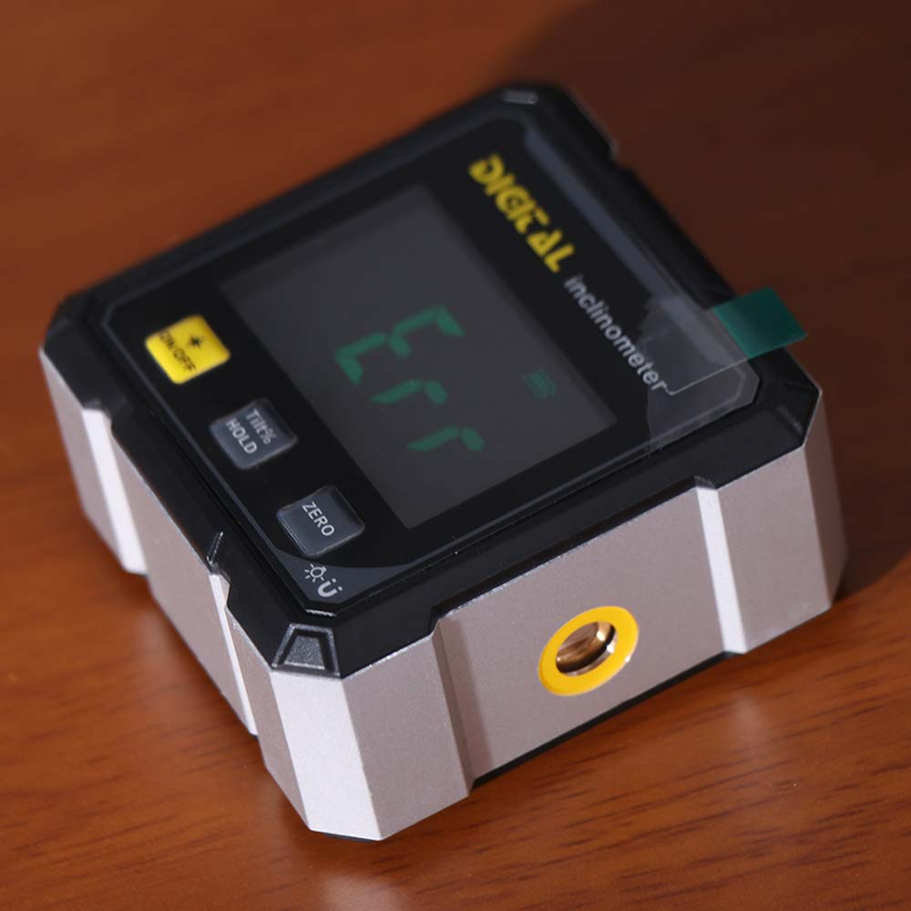 Four Sided Display Angle Gauge Magnetic Suction Accurate Level Protractor Inclinometer Digital Display 360 Degree Angle Gauge